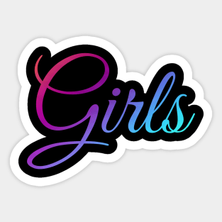 girls Sticker